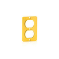 Leviton Duplex 1G Cover Plate 3051-Y